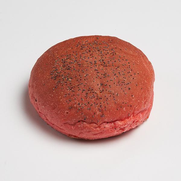 BUN RED - PROD.DA FORNO CON BARBABIETOLA ROSSA E BACON 110 g Pz.30